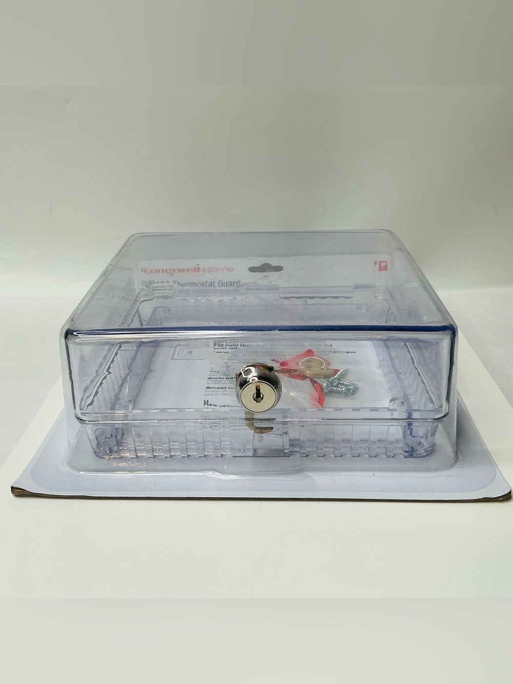 Honeywell CG511A Clear Plastic Locking Thermostat Guard - Picture 3 of 6